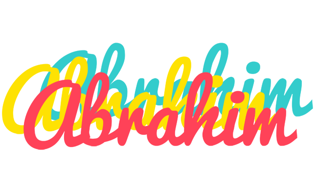 Abrahim disco logo