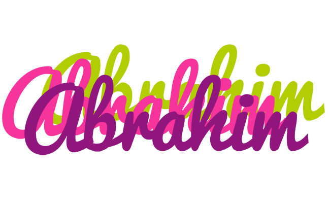 Abrahim flowers logo