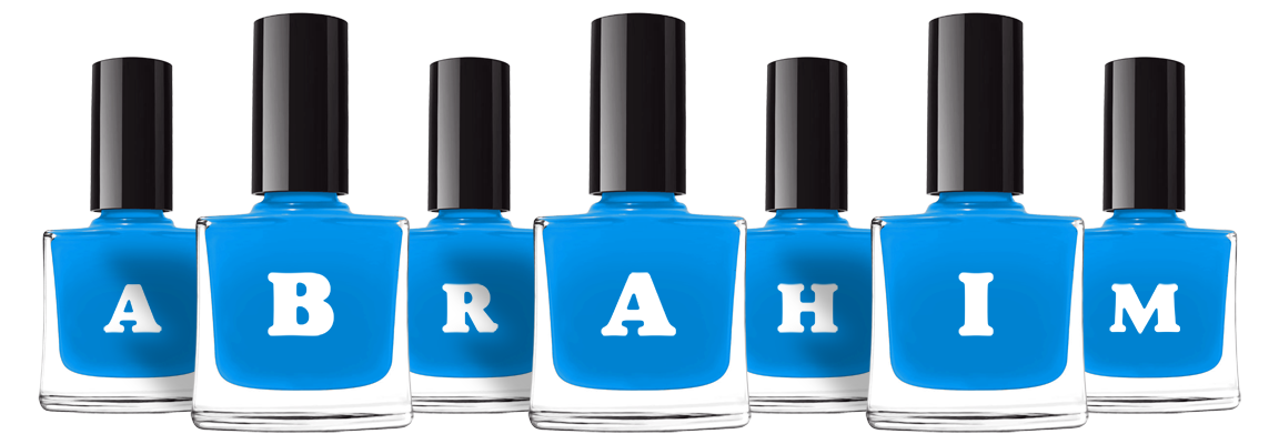 Abrahim glossy logo