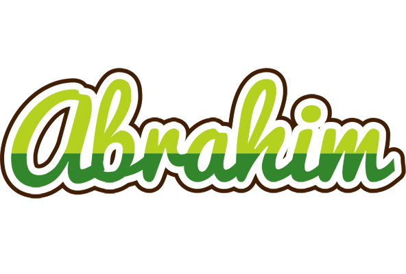 Abrahim golfing logo