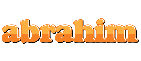 Abrahim orange logo