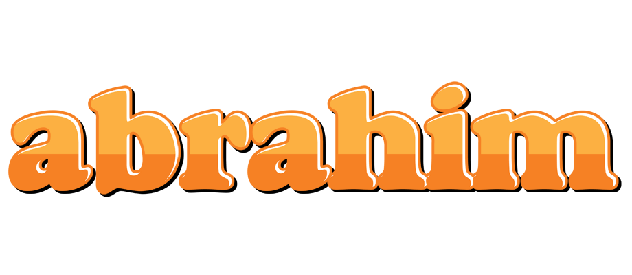 Abrahim orange logo