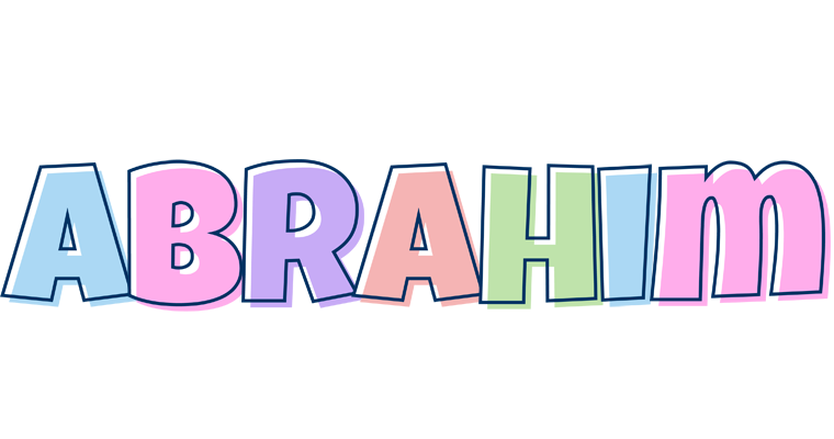 Abrahim pastel logo