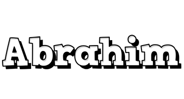 Abrahim snowing logo