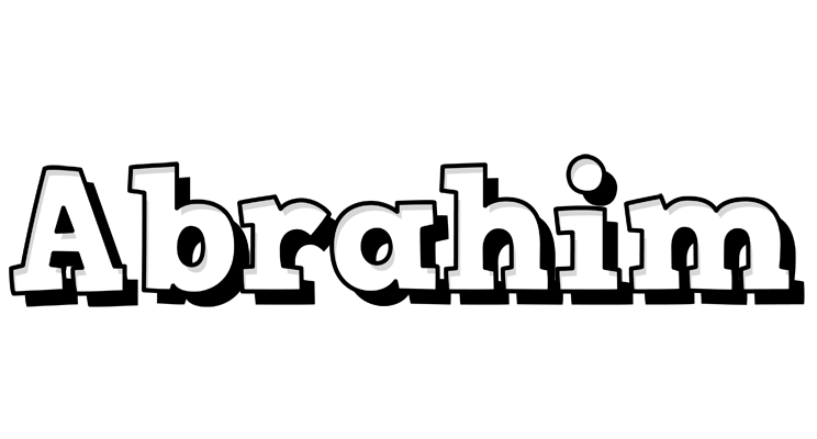 Abrahim snowing logo