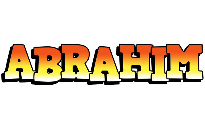 Abrahim sunset logo