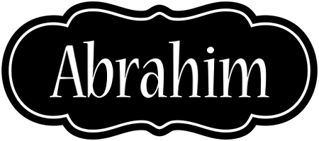 Abrahim welcome logo