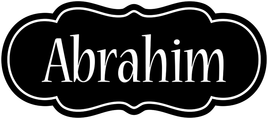 Abrahim welcome logo