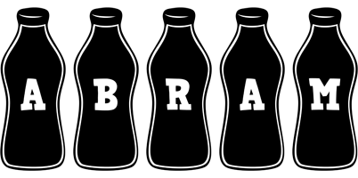 Abram bottle logo