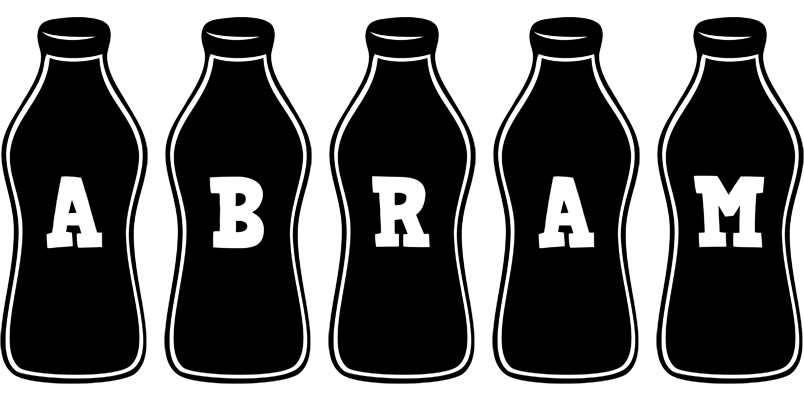 Abram bottle logo