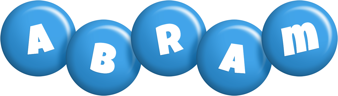 Abram candy-blue logo
