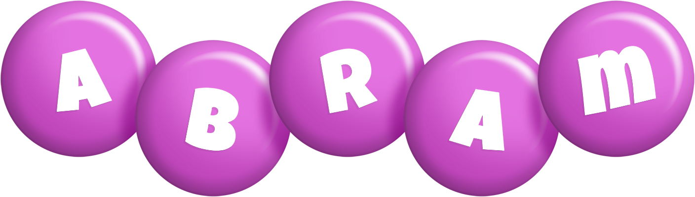 Abram candy-purple logo