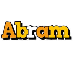 Abram cartoon logo