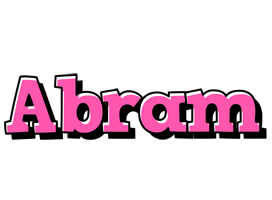 Abram girlish logo