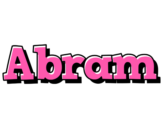 Abram girlish logo