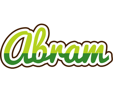 Abram golfing logo