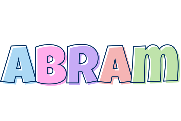 Abram pastel logo