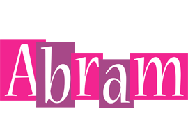 Abram whine logo