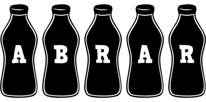 Abrar bottle logo