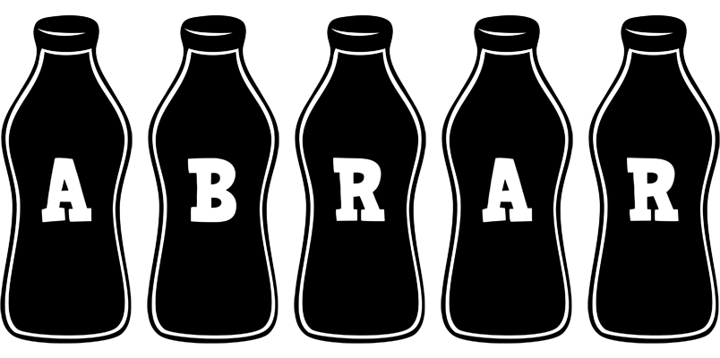 Abrar bottle logo