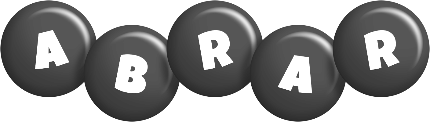 Abrar candy-black logo