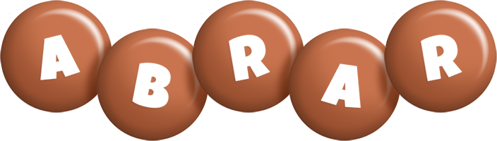 Abrar candy-brown logo