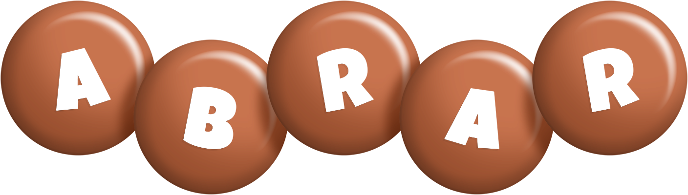 Abrar candy-brown logo