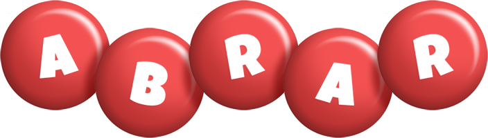 Abrar candy-red logo