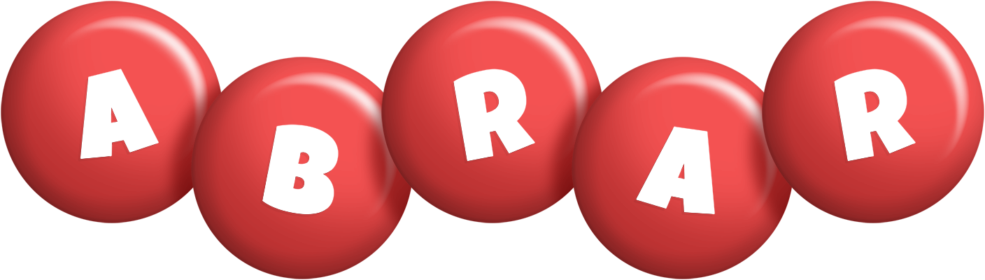 Abrar candy-red logo