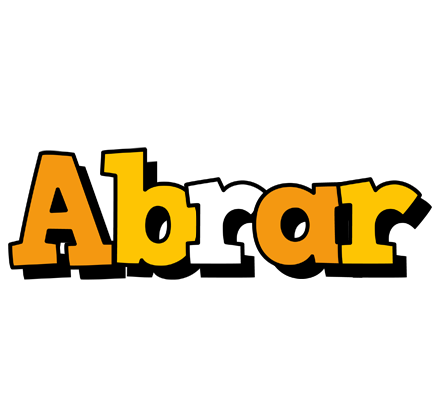 Abrar cartoon logo