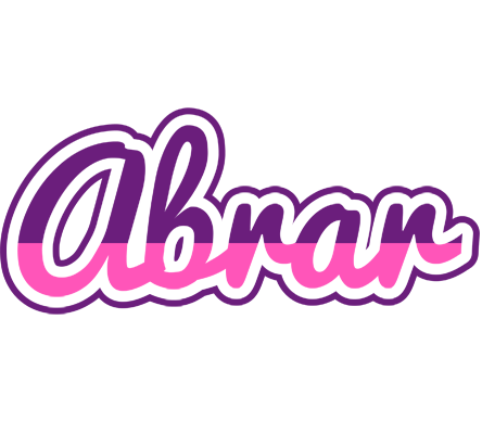 Abrar cheerful logo