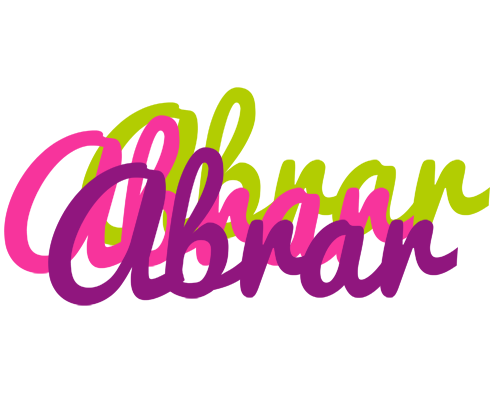Abrar flowers logo