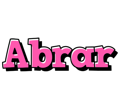 Abrar girlish logo