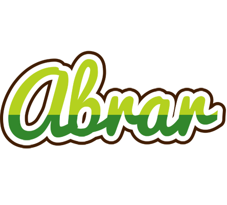 Abrar golfing logo