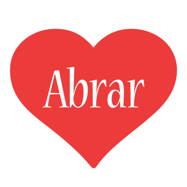 Abrar love logo