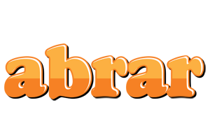 Abrar orange logo