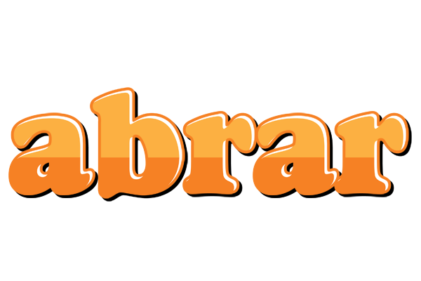 Abrar orange logo