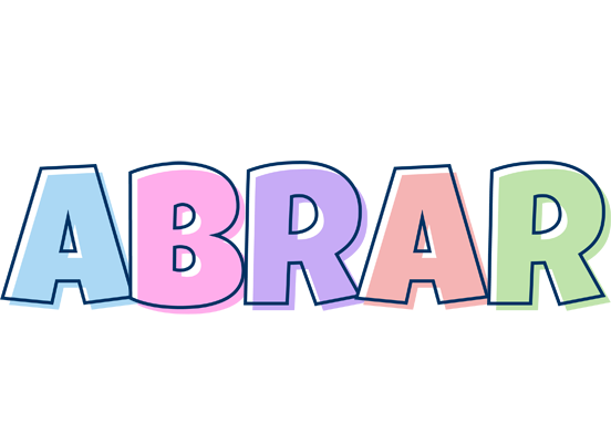 Abrar pastel logo