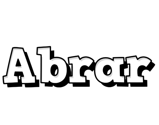Abrar snowing logo