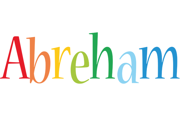 Abreham birthday logo