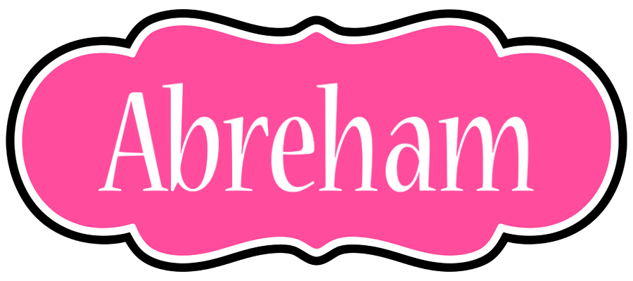 Abreham invitation logo