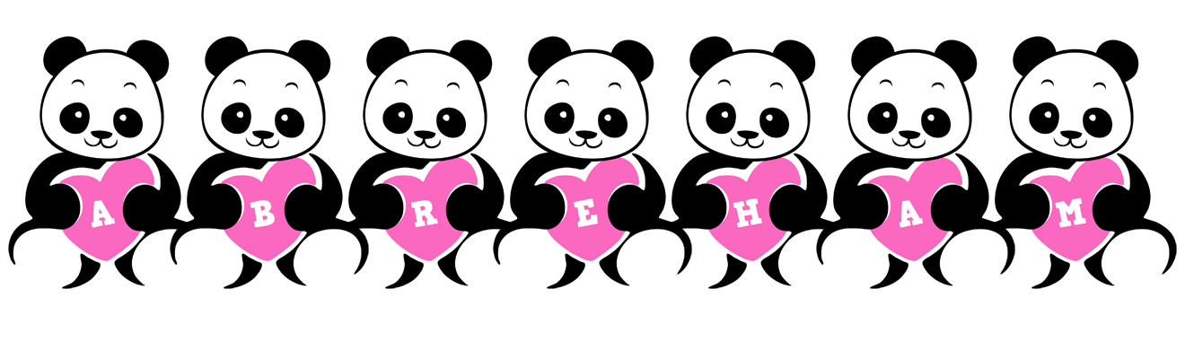 Abreham love-panda logo