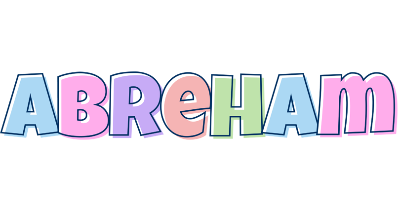 Abreham pastel logo