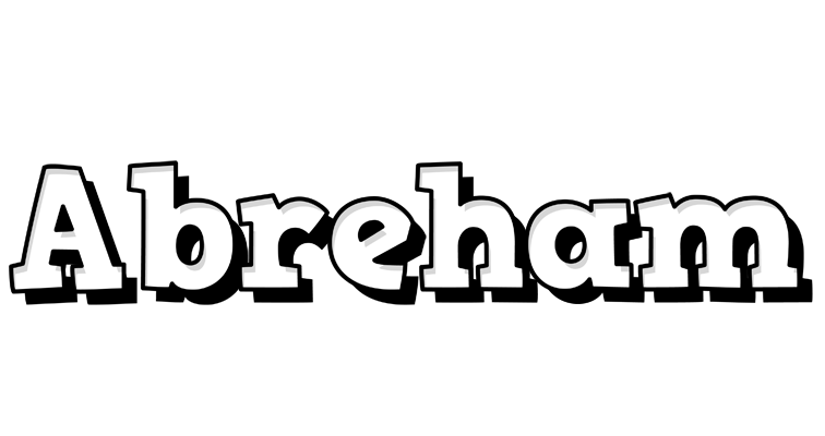 Abreham snowing logo