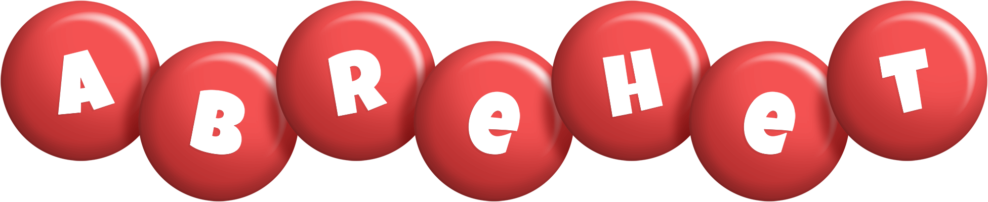 Abrehet candy-red logo