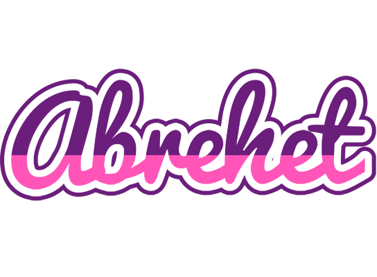 Abrehet cheerful logo