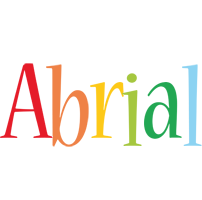 Abrial birthday logo