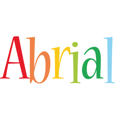 Abrial birthday logo
