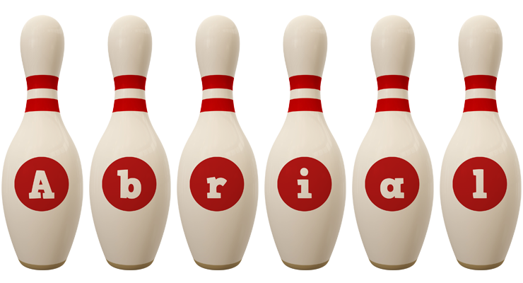 Abrial bowling-pin logo