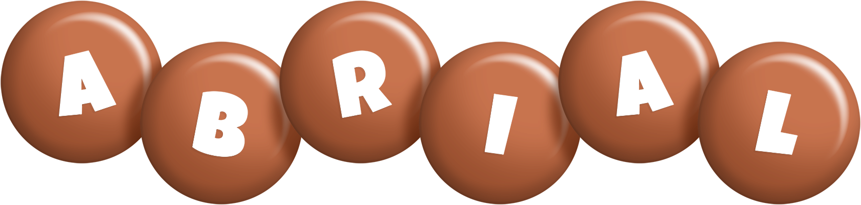 Abrial candy-brown logo